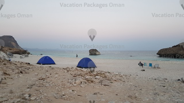 A very special spot in Salalah, where you can enjoy the beach at a perfect spot.